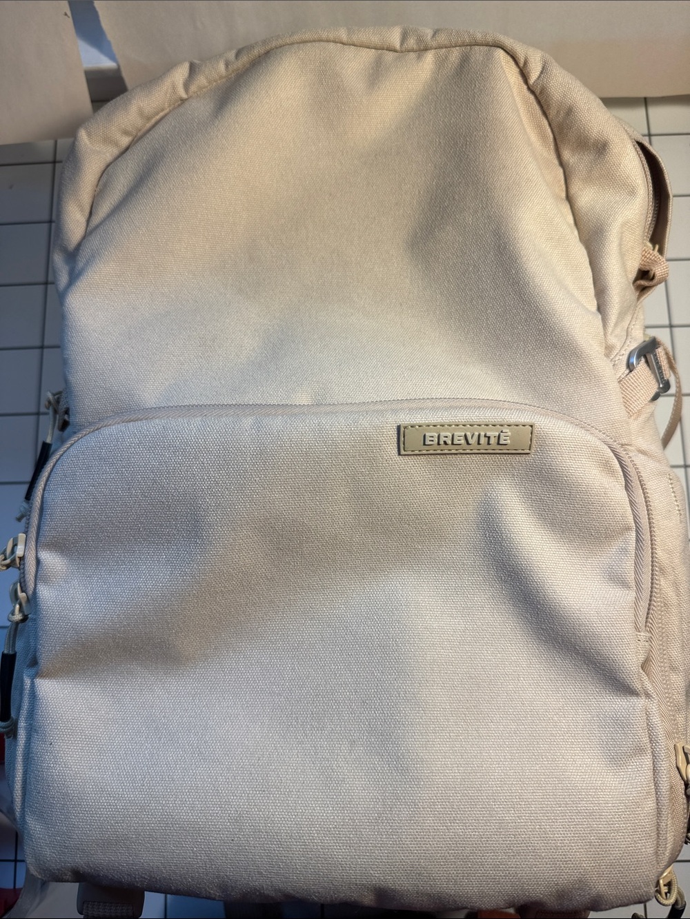 Brevite Jumper camera backpack 18L boulder tan/beige with padded camera dividers - Picture 8 of 11